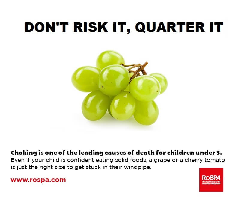 Illustration of Grape And Raisin Choking Risk Assessment For Children